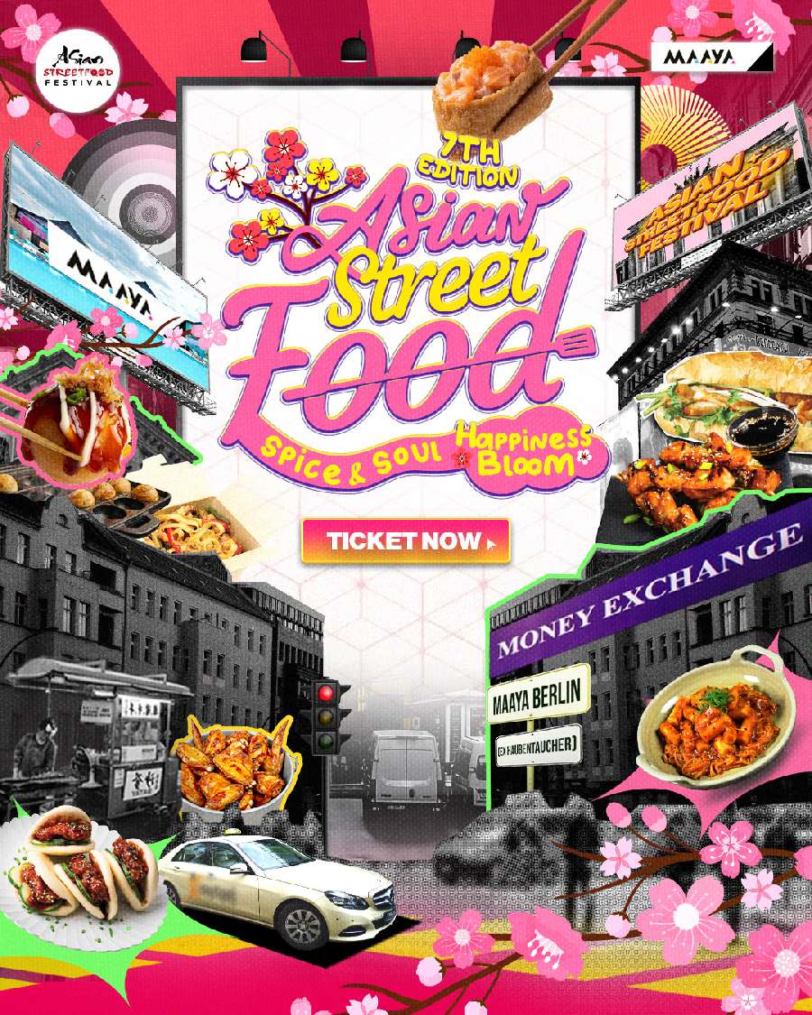 Asian Streetfood Festival 21.September 2025 im Maaya